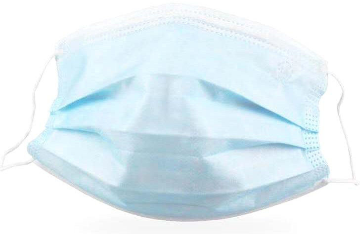 3 Masker van het vouw het Beschikbare Beschermende Gezicht voor Virusbeveiliging Multikleur
