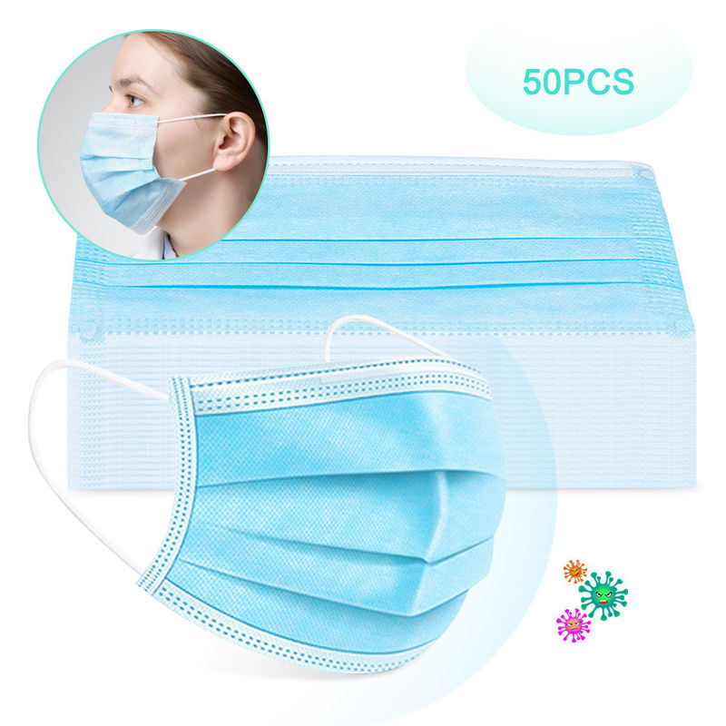 Maskers van het persoonlijke verzorging beschermen de Beschikbare Medische Gezicht tegen het Blauw van het Stofbewijs