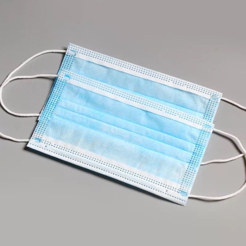 Masker van het het ziekenhuis Beschikbaar Gezicht/Beschikbaar niet Geweven Gezichtsmasker 175mm*95mm