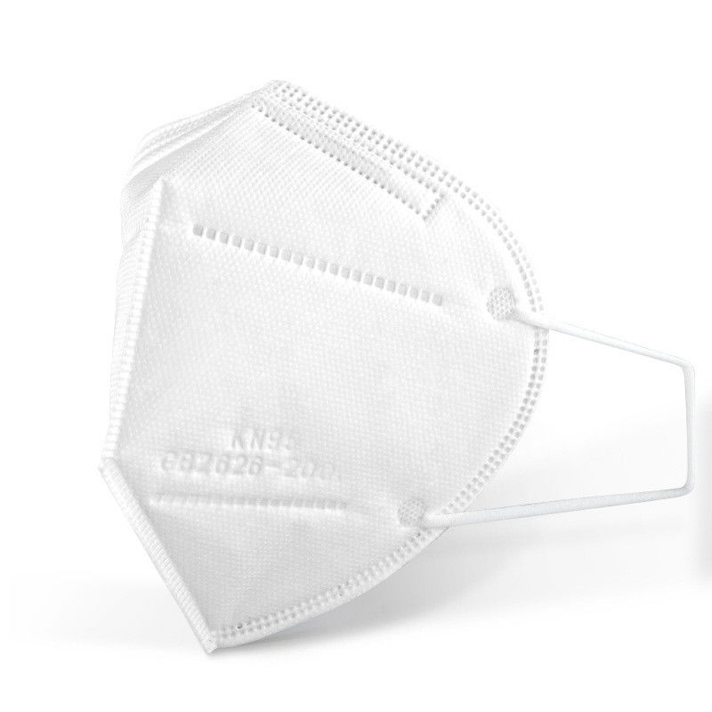 Het witte Chirurgische Medische Masker van N95/N95-Ademhalingsmasker Voor éénmalig gebruik Geen Klep