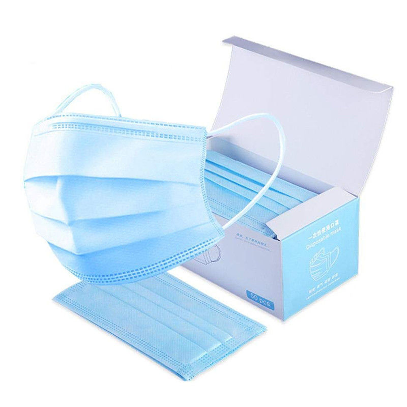 Antibacteriële 17.5cm*9.5cm Grootte Voor éénmalig gebruik van laag de Chirurgische Beschikbare Masker
