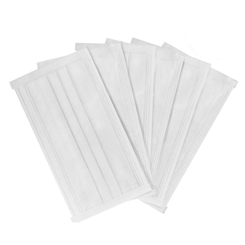 De steriele Efficiency van de de Veiligheids Beschermende Anti-vervuilings Hoge Filtratie van het 3 Vouw Chirurgische Masker