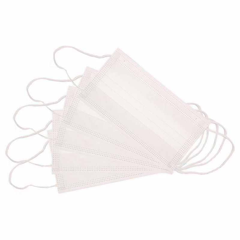 De kleur paste het Stofpreventie van het 3 Vouw het Chirurgische Masker Gemakkelijke Dragen aan Voor éénmalig gebruik