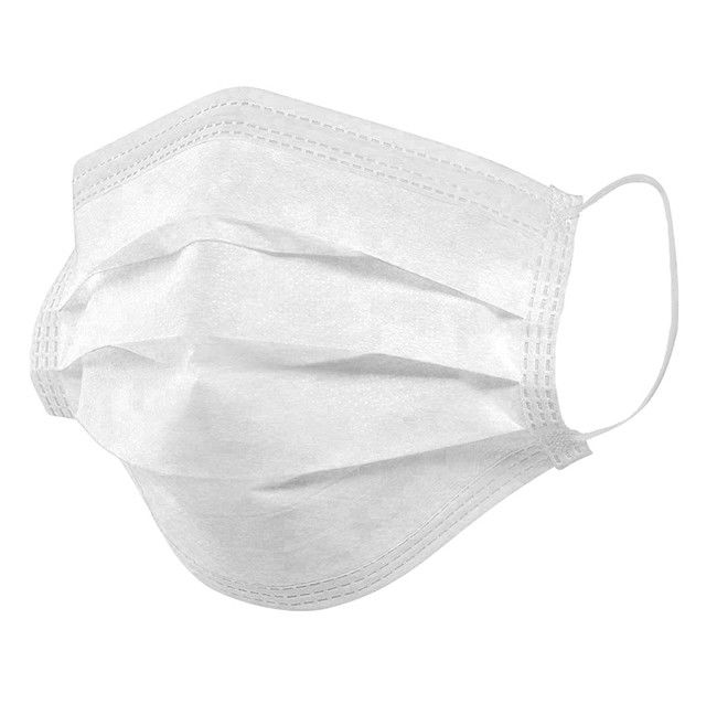 In te ademen 3 Vouw Chirurgisch Masker/3 beoefent niet Geweven het Stofpreventie van het Gezichtsmasker
