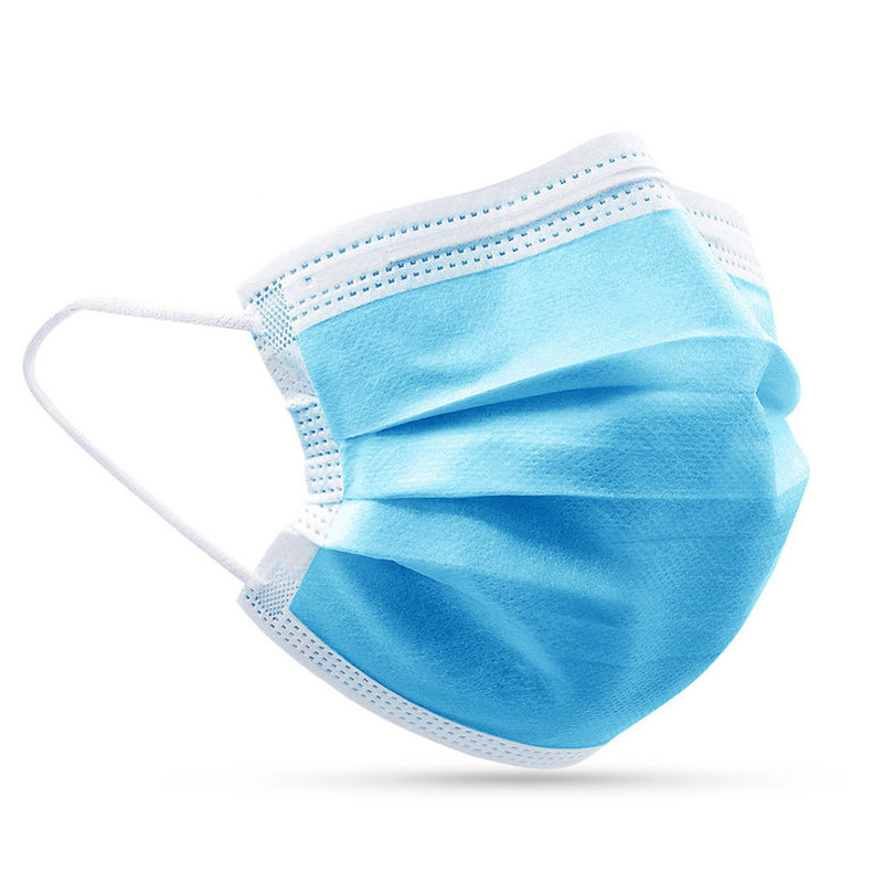 Het blauwe niet Geweven Masker van het Stoffengezicht/het Corpusculaire Sanitaire Geweven Masker van Pp niet