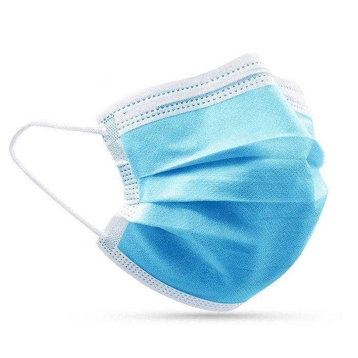 Uiterst Zachte Beschikbare Gezichtsmaskers/Beschikbaar Blauw Earloop-Gezichtsmasker
