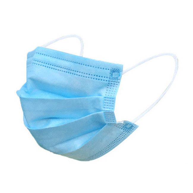 Burgerlijke Earloop 3 Masker van het Vouw het Beschikbare niet Geweven Gezicht/Antivirus Beschikbaar Blauw Masker
