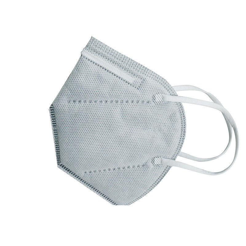 Anti van het de Filter niet Geweven Gezichtsademhalingsapparaat van het Griepn95 Masker Wegwerpproduct 3 Vouw FFP2