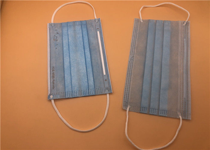 3Ply wit In te ademen Beschikbaar Masker met Band op Spunlace/Spunbond