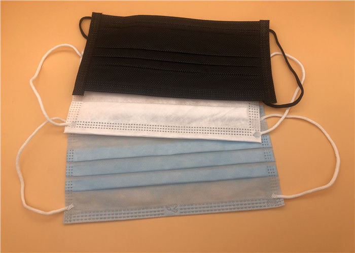 Anti-vervuilings Gezichts Medische Masker/Ademhaling 3 het Masker van het de Chirurgiegezicht van Vouwearloop