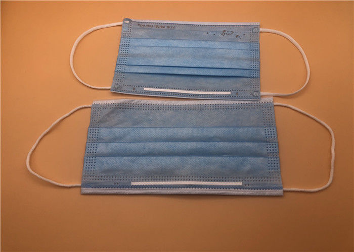 Multilaag 3 Vouw Blauw Chirurgisch Masker dat niet Industriële Steun bevordert