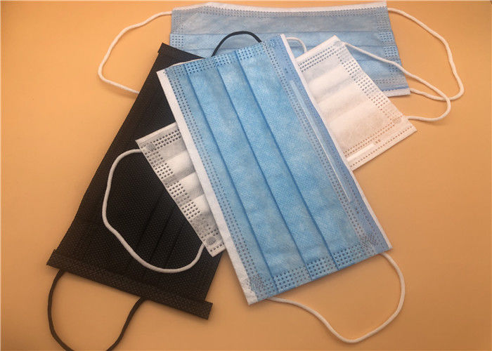 Niet Irriterend Beschikbaar niet Geweven Gezichtsmasker/het Beschikbare Blauwe Masker van Hypoallergenic