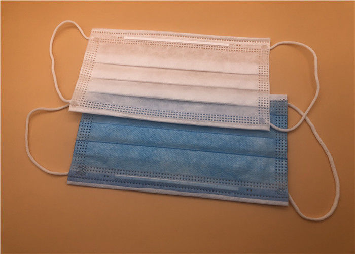 In te ademen 3 Vouw Chirurgisch Masker/3 beoefent niet Geweven het Stofpreventie van het Gezichtsmasker