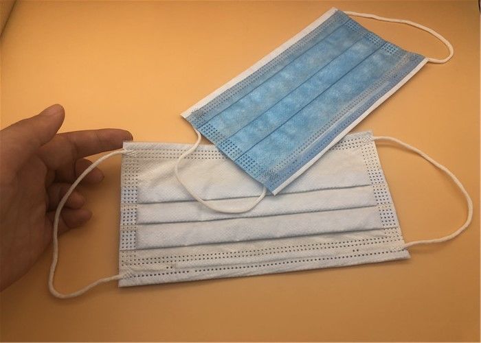 In te ademen 3 Vouw Chirurgisch Masker/3 beoefent niet Geweven het Stofpreventie van het Gezichtsmasker