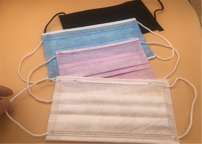 De steriele Efficiency van de de Veiligheids Beschermende Anti-vervuilings Hoge Filtratie van het 3 Vouw Chirurgische Masker