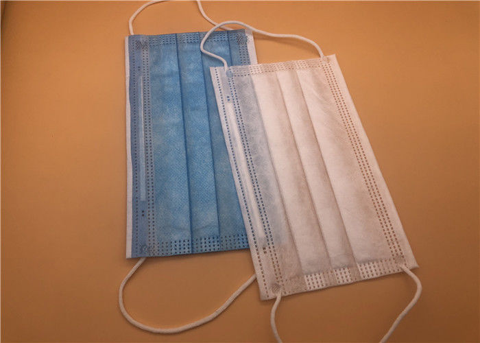 Blauw Beschikbaar Medisch Masker Sanitair Geurloos Ce Gedrukt Goedgekeurd FDA