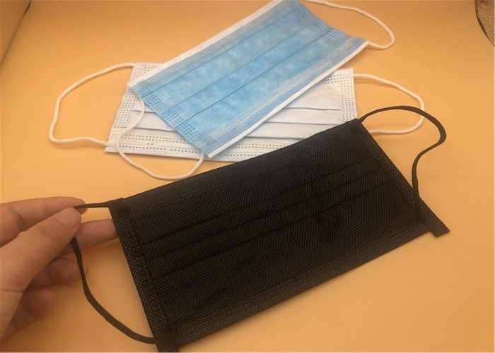 3 van het Beschikbare niet Geweven Gezichtslagen Masker met het Goede Elastische Oorlijn Dragen