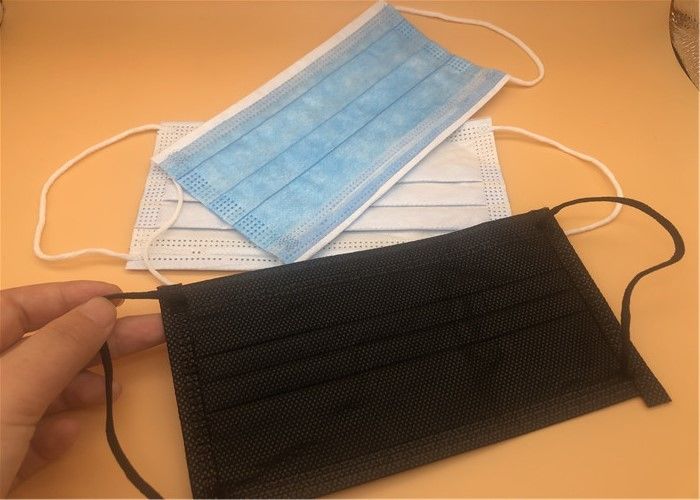 3 van het Beschikbare niet Geweven Gezichtslagen Masker met het Goede Elastische Oorlijn Dragen