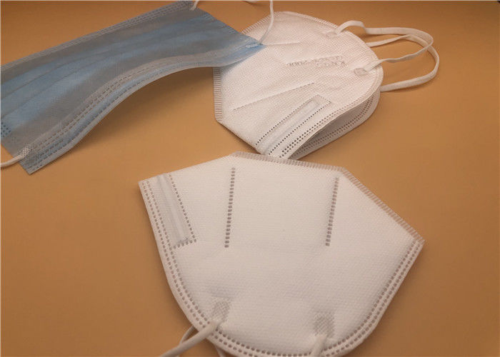 Het hoge Efficiënte Masker van het Filtratiekn95 Stof Witte Vouwbare Bestand Fliud
