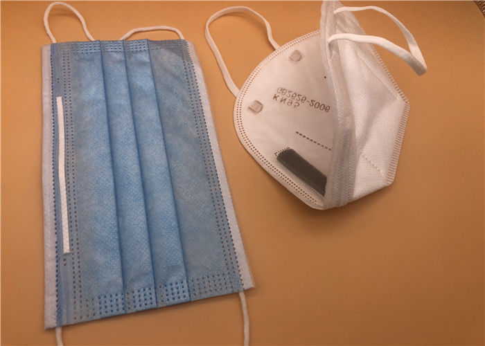 De beschikbare N95-Vrije Glasvezel van de de Kleuren niet Geweven Stof van het Gezichtsmasker Witte